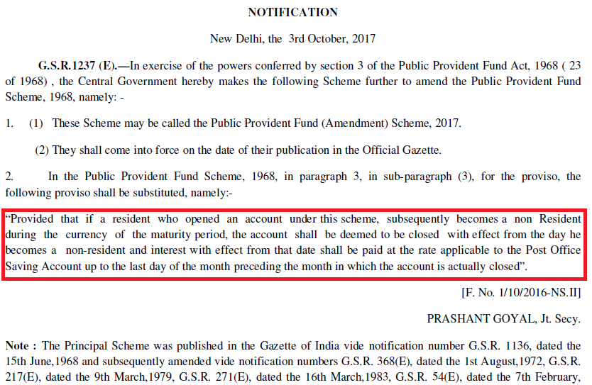 PPF account for NRIs NRIs have to close PPF accounts