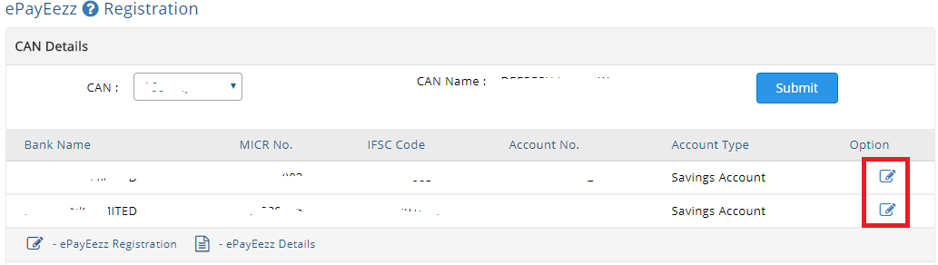 MFUtility ePayeezz registration