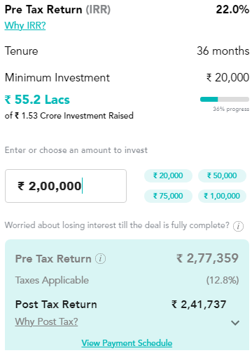 GripInvest Lease and inventory finance