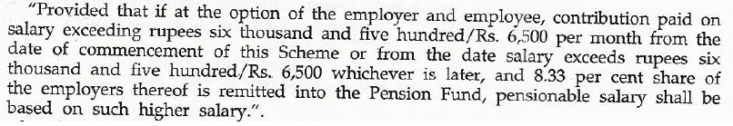 higher pension under EPS